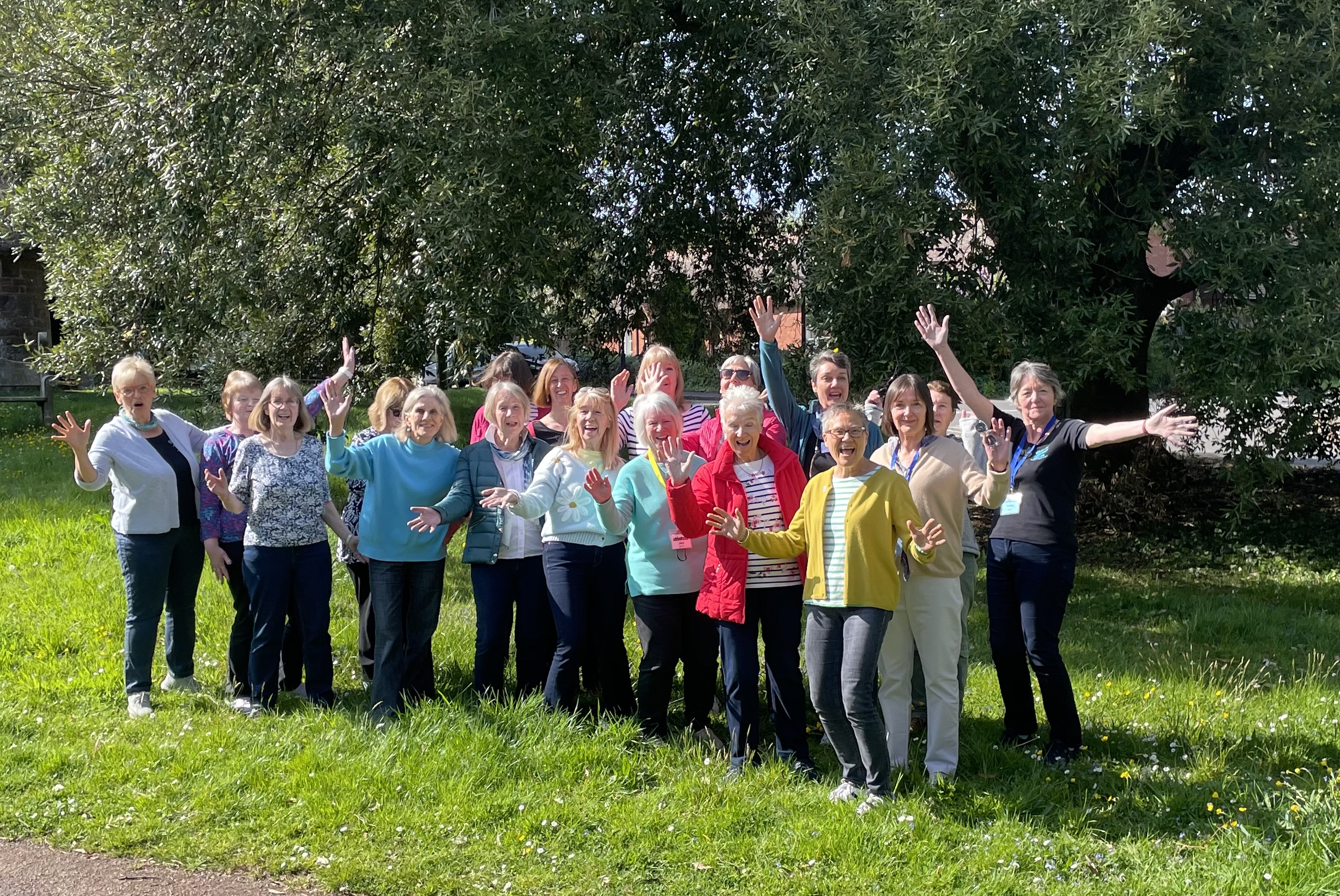 A wonderful day of singing