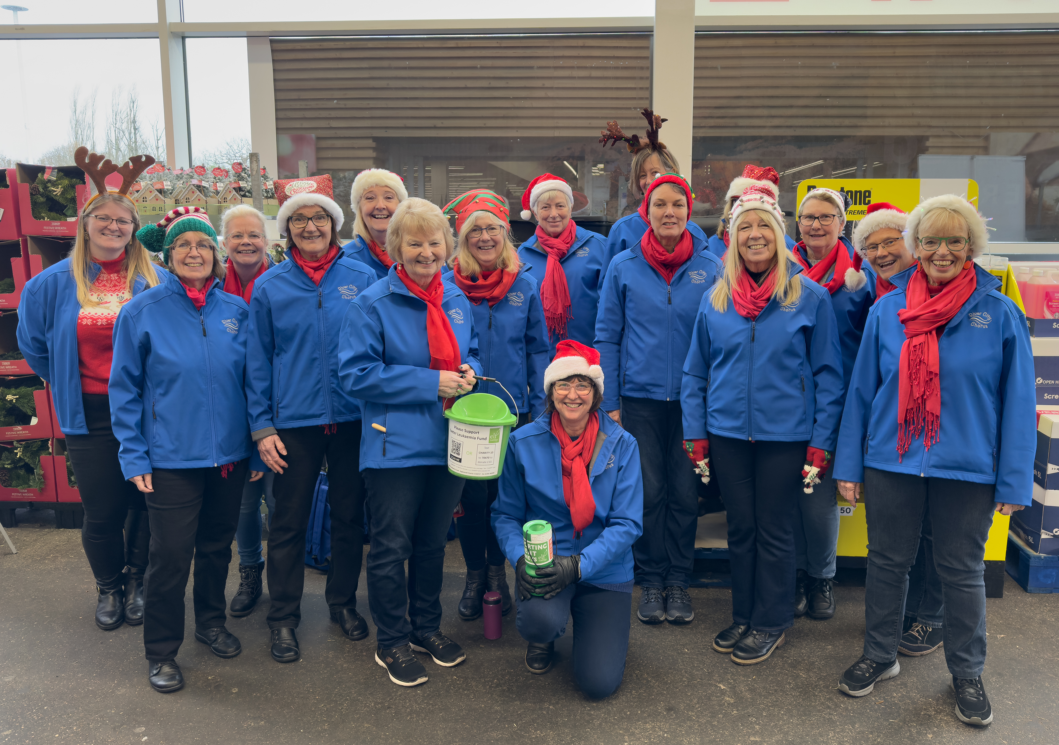 Fundraising for ELF at Tescos Fundraising for ELF at Tescos
