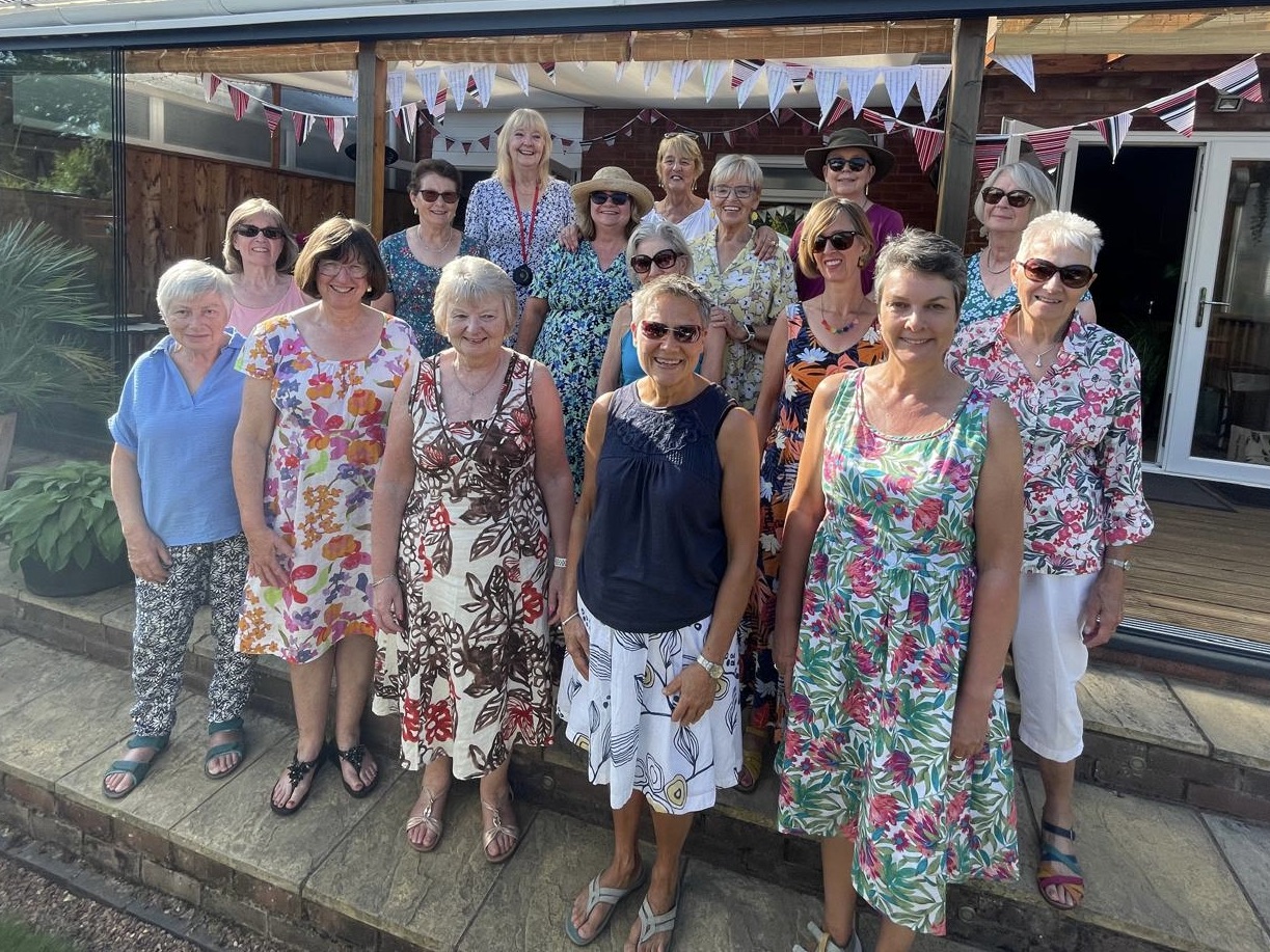 Fun in the Sun at our annual cream tea