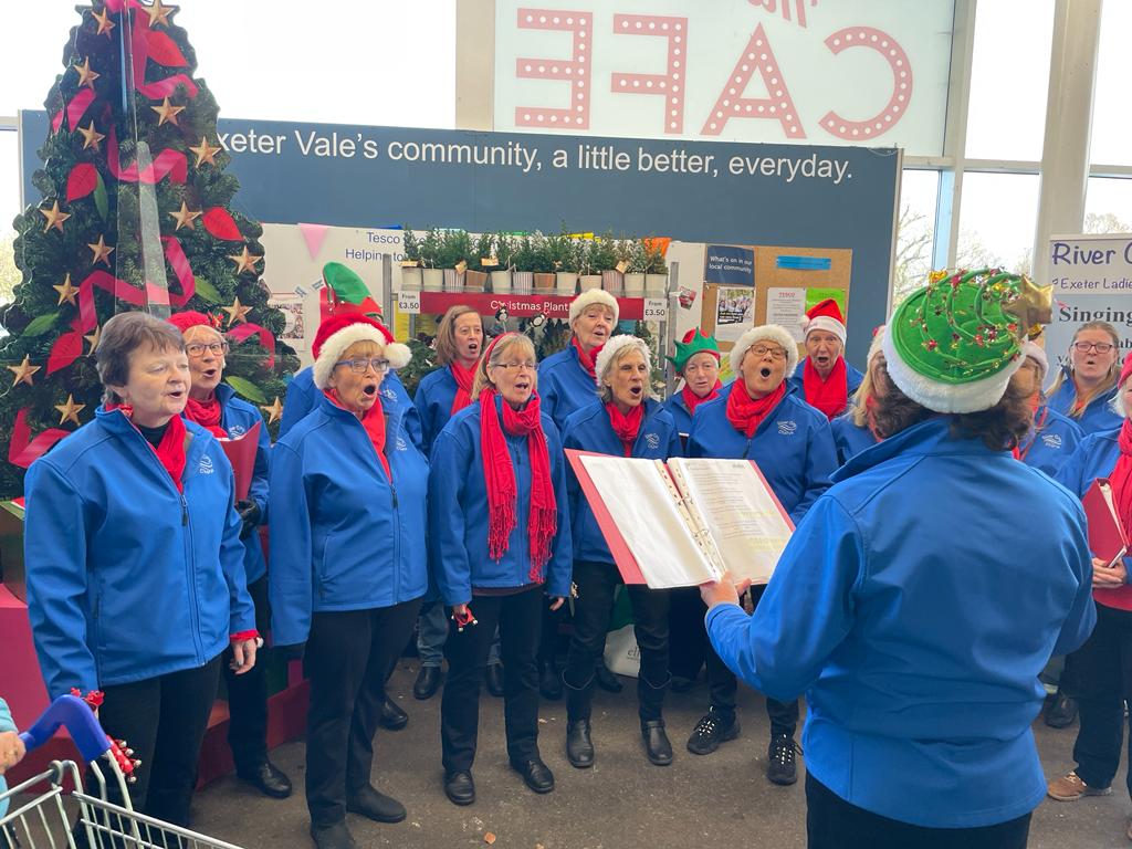 Fundraising at Tescos