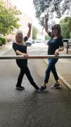 The Corps de Ballet: Lyn and Di