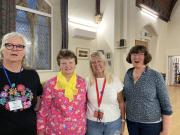 Our "Triffic" Tenors: Deborah, Shirley, Di and Alison