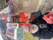 Deborah and Peter looking ready for anything